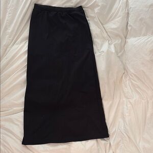Uniqlo Black Maxi Skirt